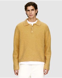ARKET - Alpaca Wool Blend Polo Shirt
