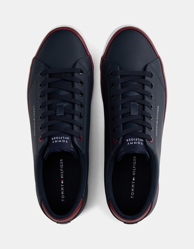 Tommy Hilfiger - Harlem Vulcanised Low Leather Sneakers - Men's