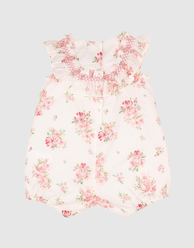 Bebe by Minihaha - Chelsea Frill Yoke Romper