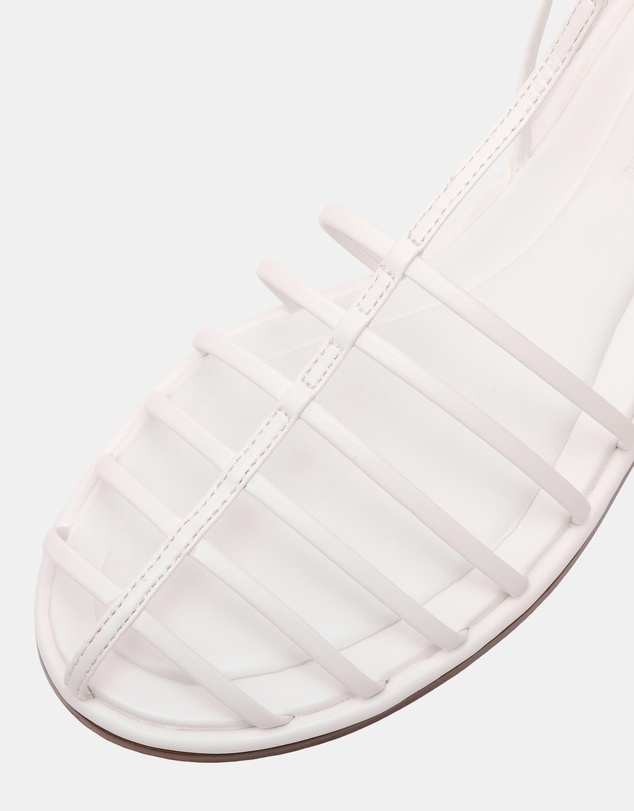 Steve Madden - Marin White Sandals