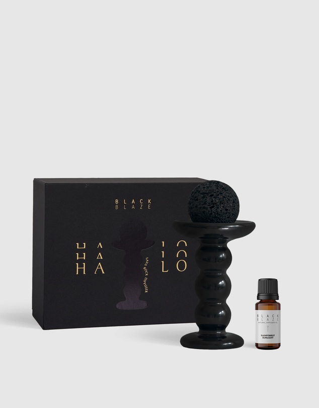 Black Blaze - Halo Lava Rock Diffuser Set