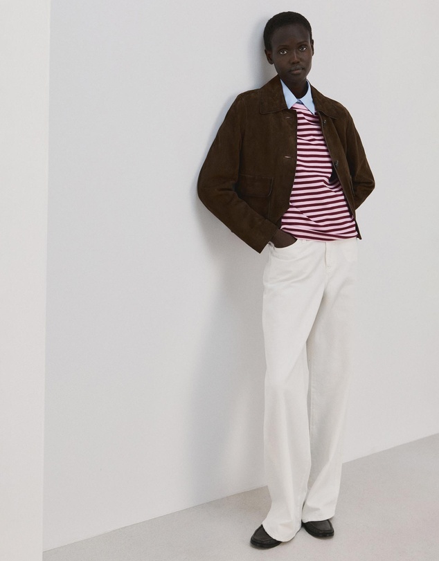 M.N.G - Striped Short-Sleeved T-Shirt