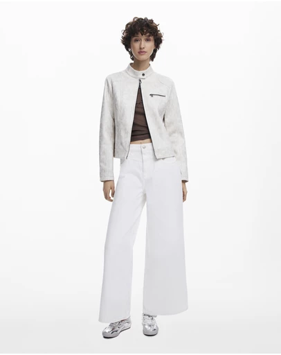 Desigual - Mandarin collar jacket
