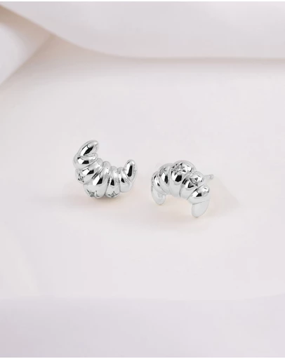 Wanderlust + Co - Croissant Stud Earrings