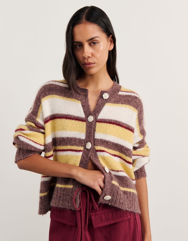 Jag - Lily Fluffy Knit Cardigan