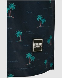 Urban Classics - Pattern Swim Shorts