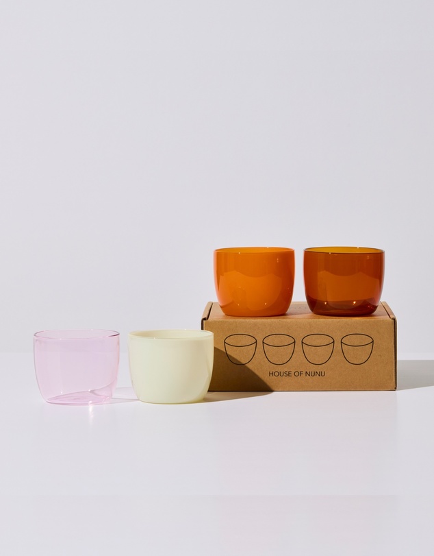 House of Nunu - Beany Cups Set of 4