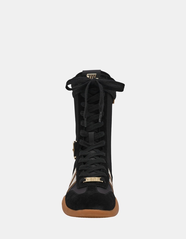 Steve Madden - Bently Black/Gold Sneakers