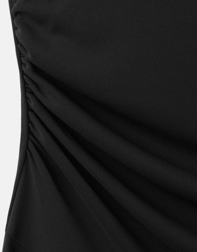 M.N.G - Asymmetrical Flared Dress