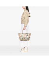 Pre-Loved by Azura Reborn - Pre-Loved House Check Coated Canvas Hearts Gracie Tote