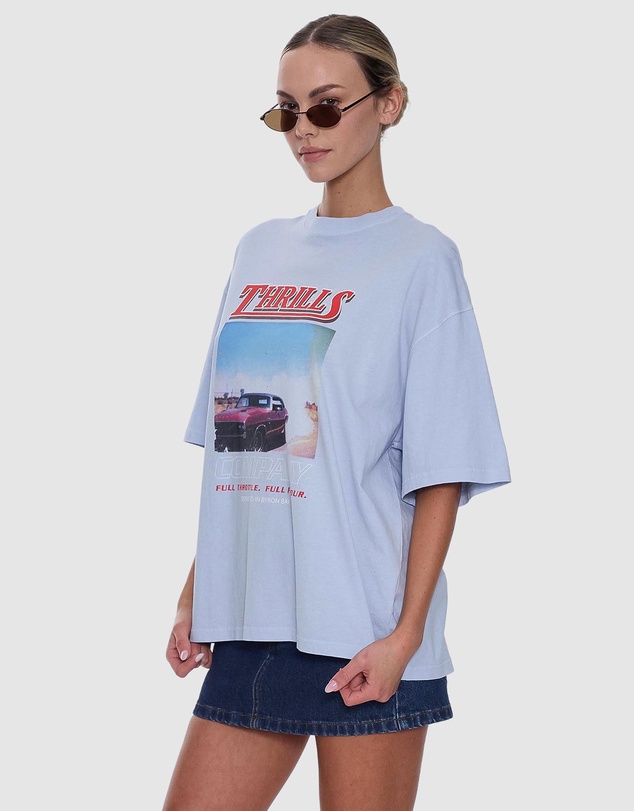 Thrills - Full Throttle Oversized Tee