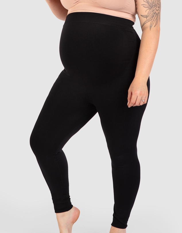 B Free Intimate Apparel - Maternity Leggings with Tummy Support