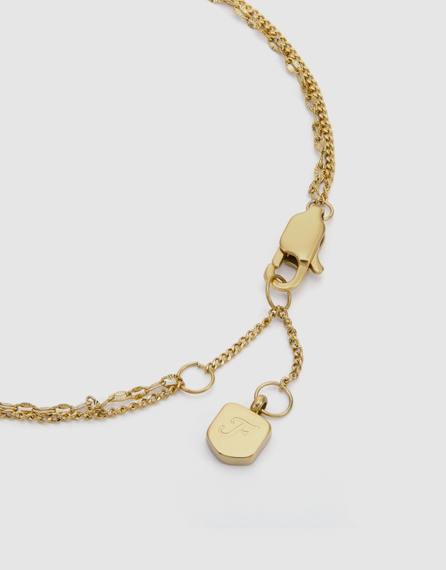 Fossil - Sutton Gold-Tone Bracelet