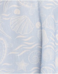 Petal & Pup - Etta Strapless Mini Dress - Blue Shell