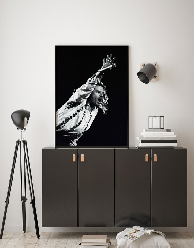 Olive et Oriel - INXS Art Print