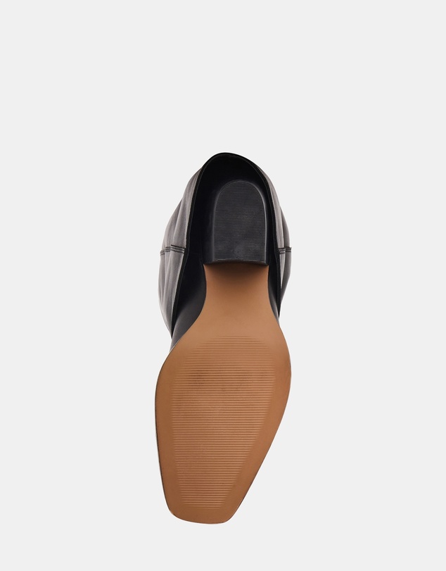 Steve Madden - Winnick Black Leather Boots