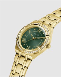 GUESS - Guess Cosmo Gold & Green Ladies Watch