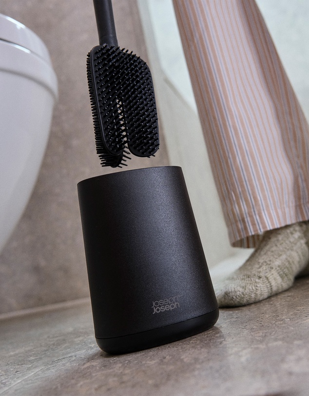 Joseph Joseph - Flex™ 360 Lite Matt Black Toilet Brush