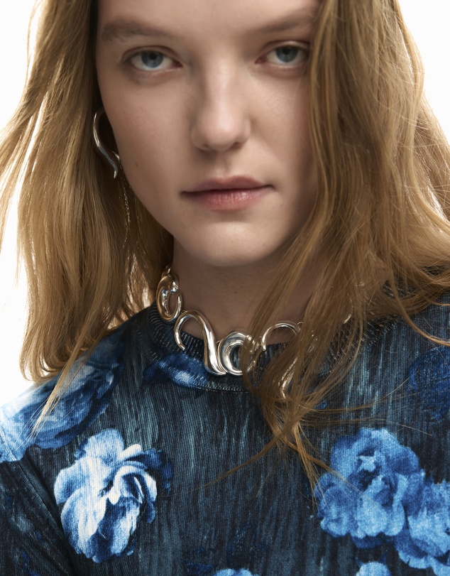 Desigual - Lightweight floral sweater
