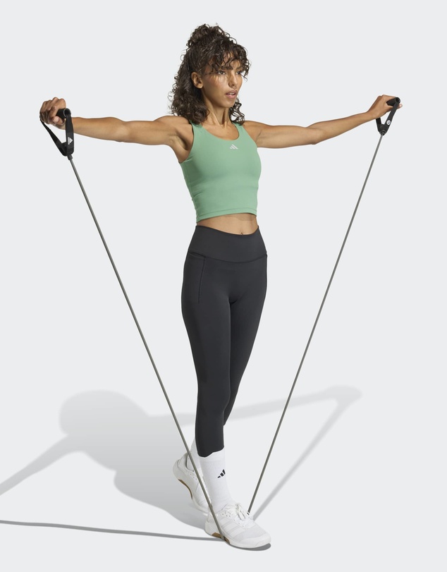adidas Performance - 3 Stripes Studio All Me Light Support Tank Womens