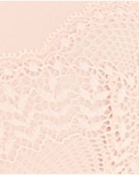 Billet Doux - Fidele Padded Underwired Lace Demi Bra
