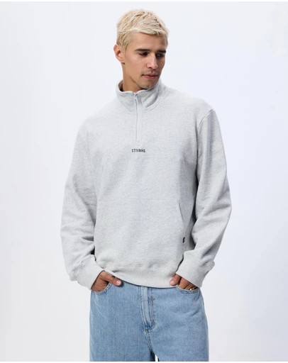 Thrills - Minimal Thrills Quarter Zip Fleece - ICONIC EXCLUSIVE