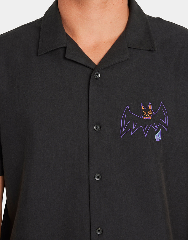 Volcom - Mens Featured Artist Ozzy Woven Short Sleeve Shirt
