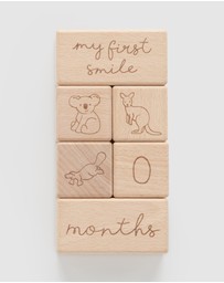 Purebaby - Milestone Blocks - Babies
