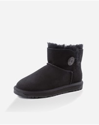 Ozwear Connection Uggs - Ugg Classic Mini Button Boots (Water Resistant)