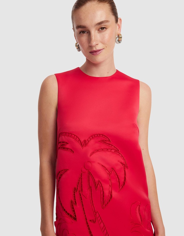 LEO LIN - Yvonne Applique Mini Dress