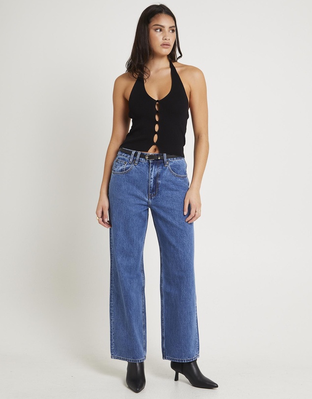 Alice In The Eve - Kaia Keyhole Halter Top