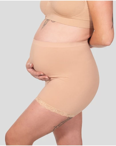 B Free Intimate Apparel - Maternity Anti-Chafing Petite Cotton Shorts