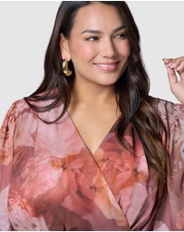 Pink Dusk by Curve Project - Hypnotic Maxi Dress
