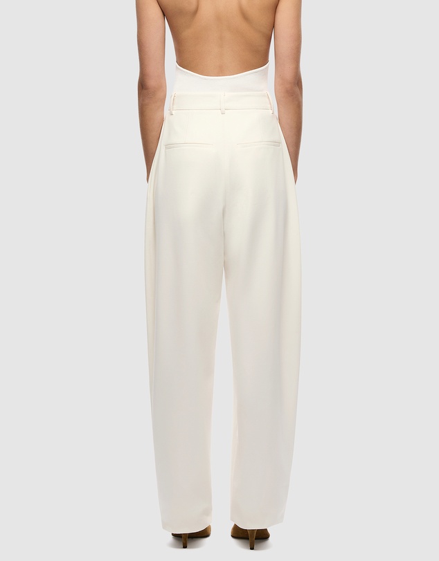 MISHA - Mezzaluna Pleated Barrell Leg Trousers
