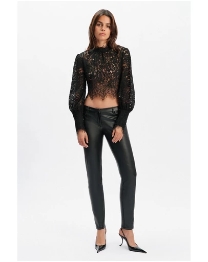 Bardot - Georgia Long Sleeve Lace Top