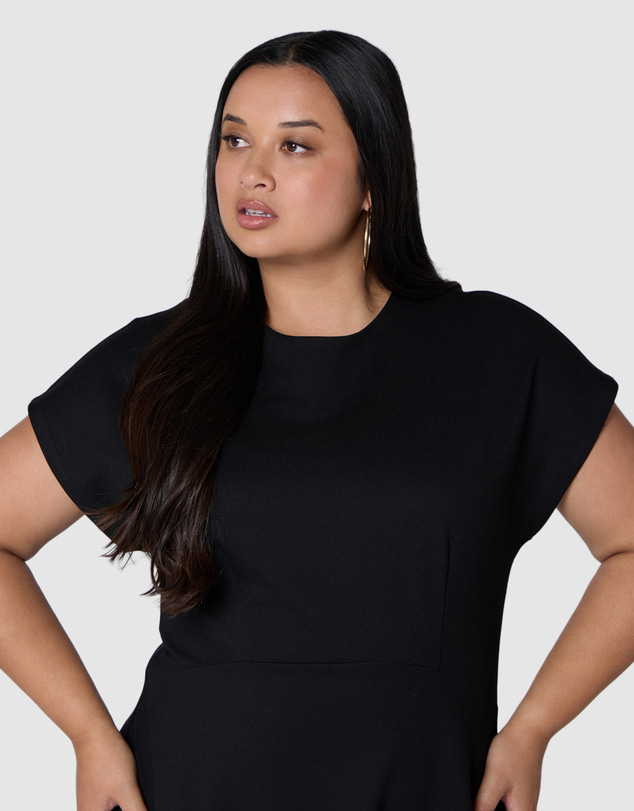 Pink Dusk by Curve Project - Surrender Midi Dress