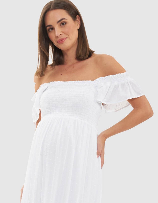 Ripe Maternity - Hail Spot Dress
