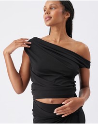 Ripe Maternity - Rhi Off Shoulder Top