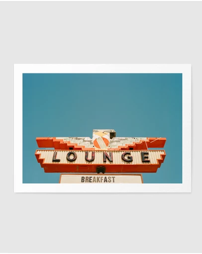 Olive et Oriel - Route 66 V by Bethany Young Art Print