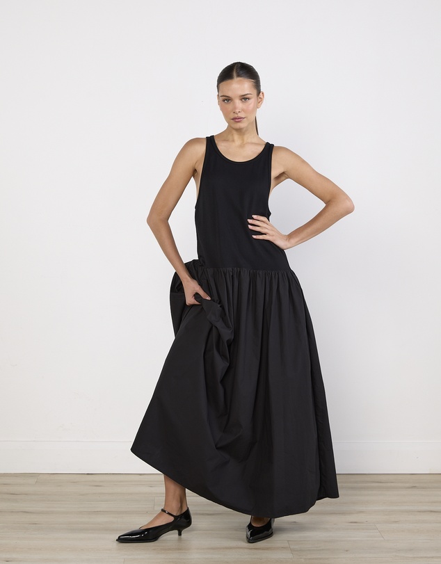 Cirkular - Pre-Loved - Solaqua Marlo Dress in Noir
