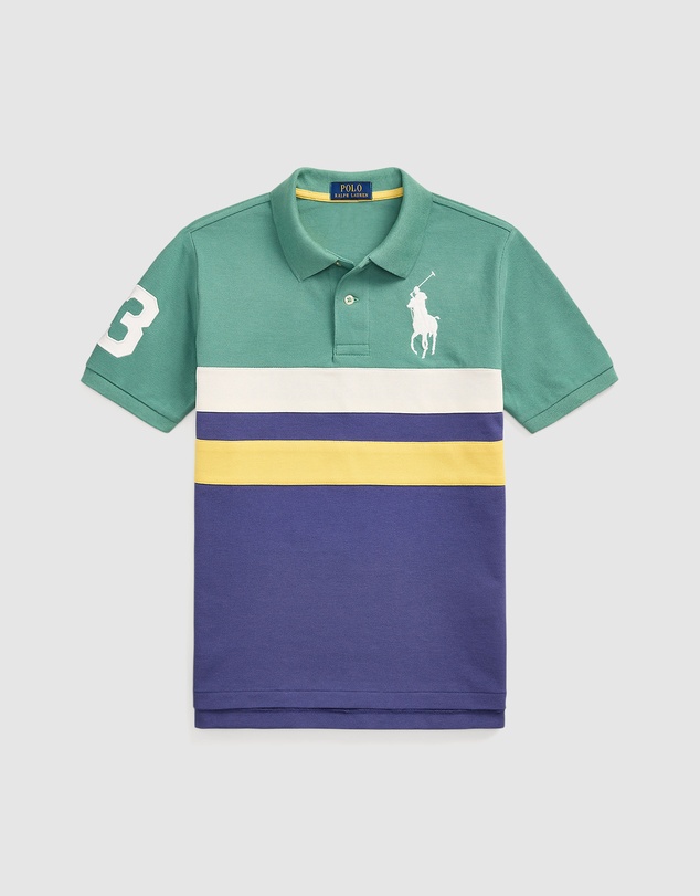 Polo Ralph Lauren - Big Pony Cotton Mesh Polo Shirt - ICONIC EXCLUSIVE - Teens