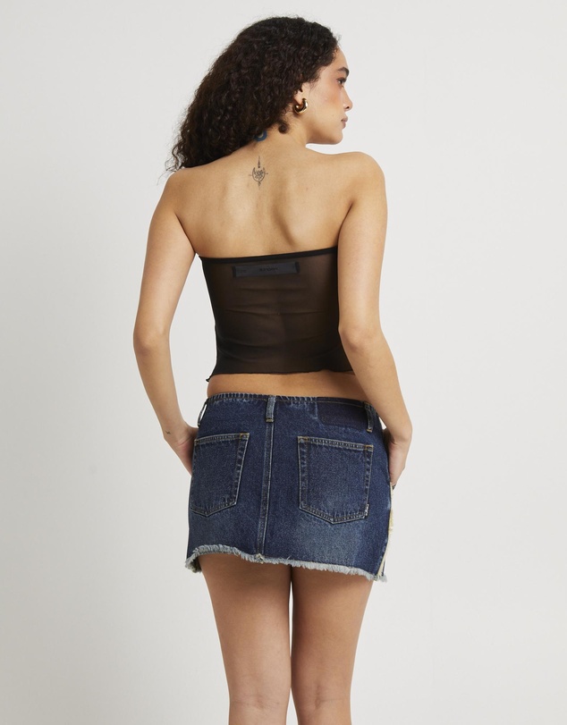 Insight - Mindy Butterflyhem Bandeau Top