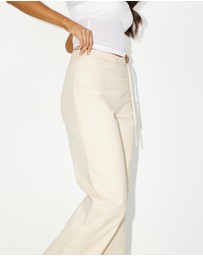 Dazie - Salty Air Linen Blend Pants