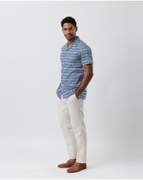 Brooksfield - Casual Shirt Short Sleeve