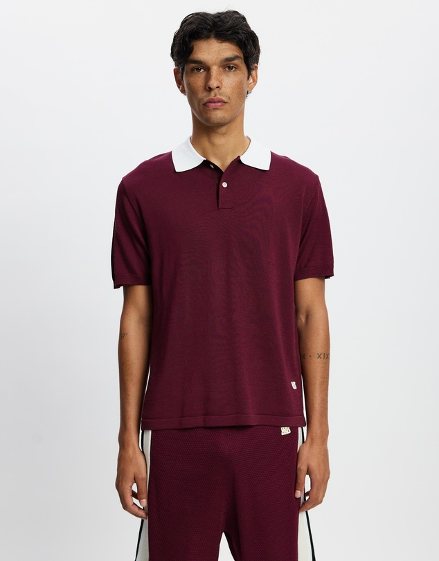 Wales Bonner - Rayon Merino Yarn Sun Polo