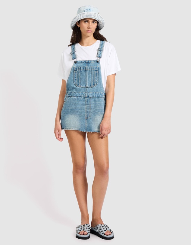ONE TEASPOON - Sloan Mini Pini Denim Dress