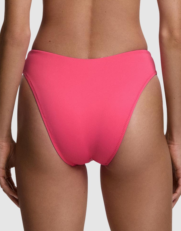 Polo Ralph Lauren - Kennedy High Leg Scoop Waist Bikini Bottom