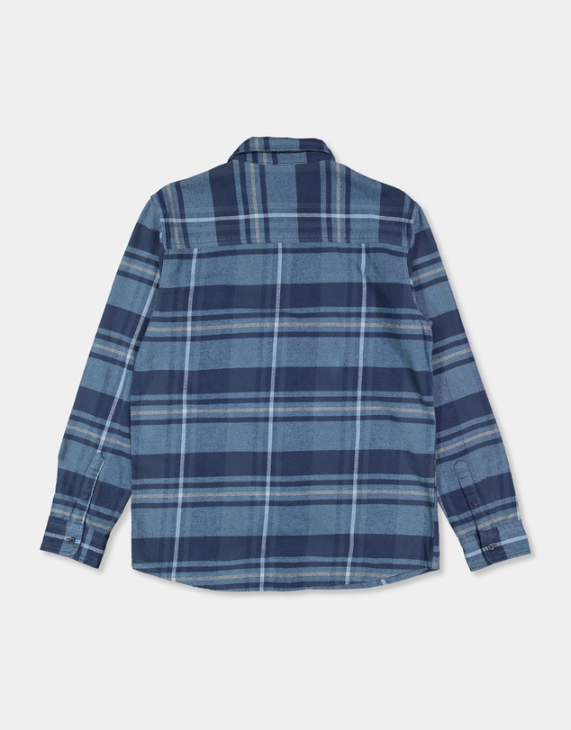 Quiksilver - Mens Scribe Plaid Long Sleeve Shirt