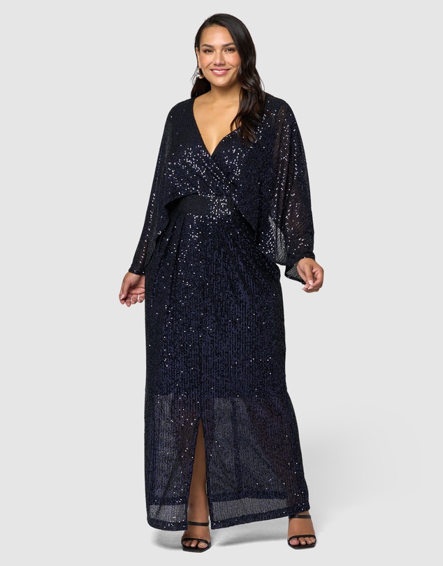 Pink Dusk by Curve Project - Red Carpet Ready Maxi Dress
