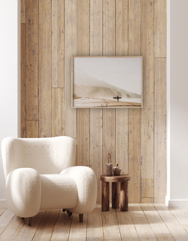 Olive et Oriel - Surf Mist Art Print